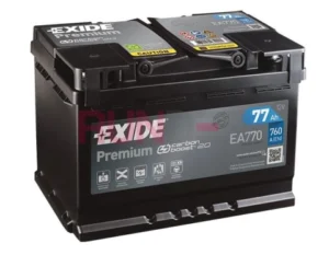 Autobaterie EXIDE Prémium EA770 77Ah 760A